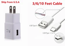 Fast Wall Charger + Type-C CABLE for Original Samsung Galaxy S20 S21 Note 20 5G