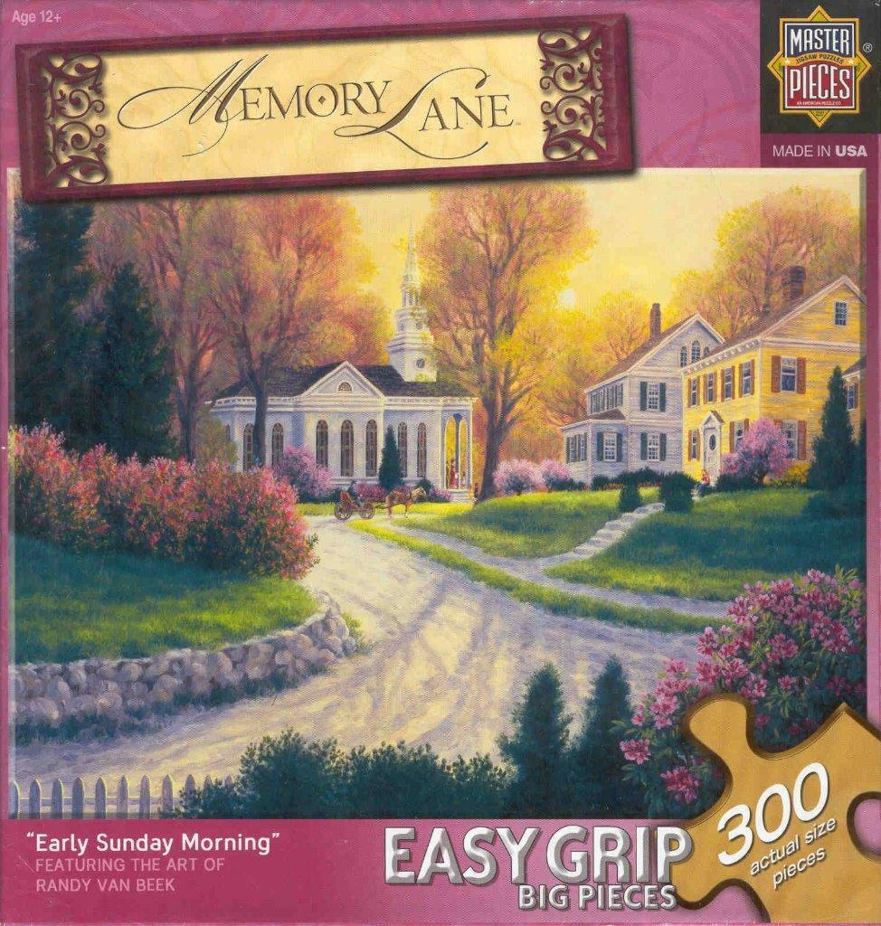 Masterpieces Memory Lane Early Sunday Morning Puzzle 300 Big Pieces For Sale Online Ebay