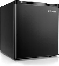 1.1 Cubic Feet Mini Freezer, Countertop, Single Door Compact Upright Freezer wit