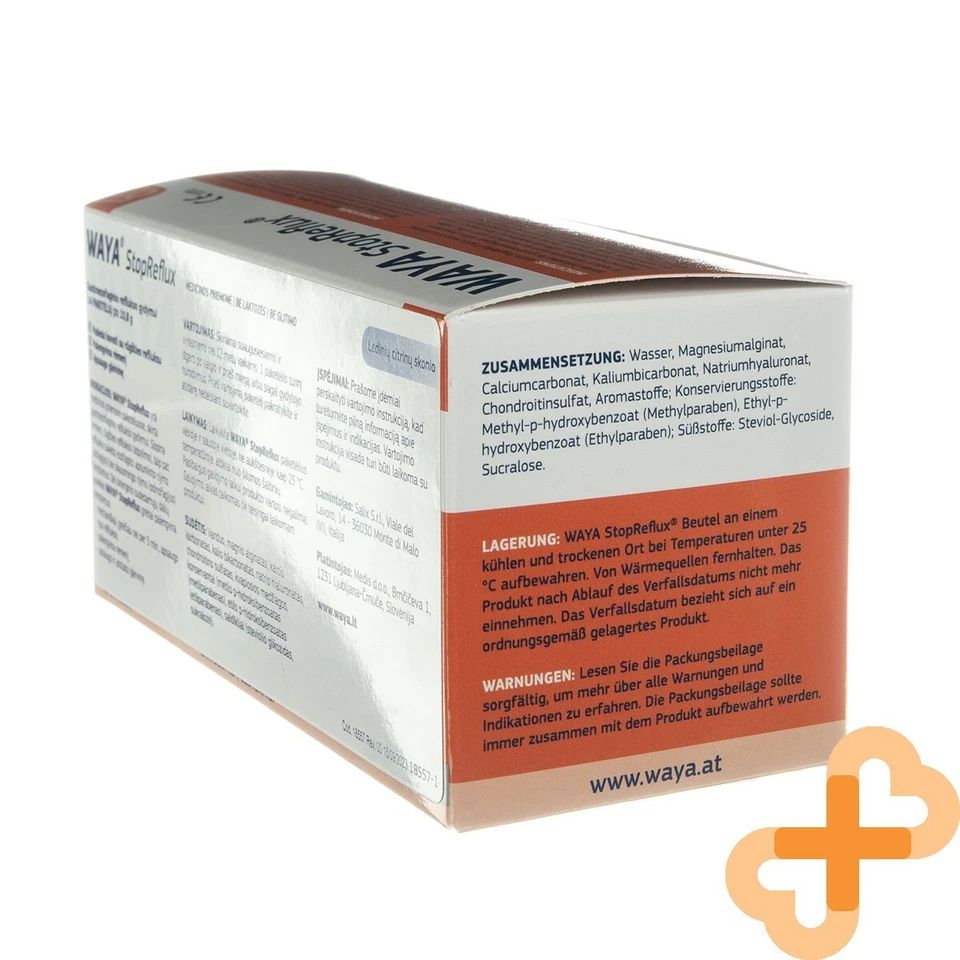 WAYA STOPREFLUX Oral Suspension 14 Sachets Acid Reflux Heartburn Support - Image 2 of 4