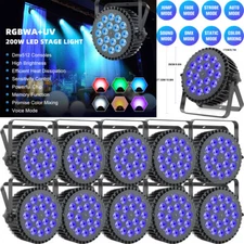 270W 18LED RGBW UV PAR Lights Stage Lighting DMX DJ Disco Party Club Show Light