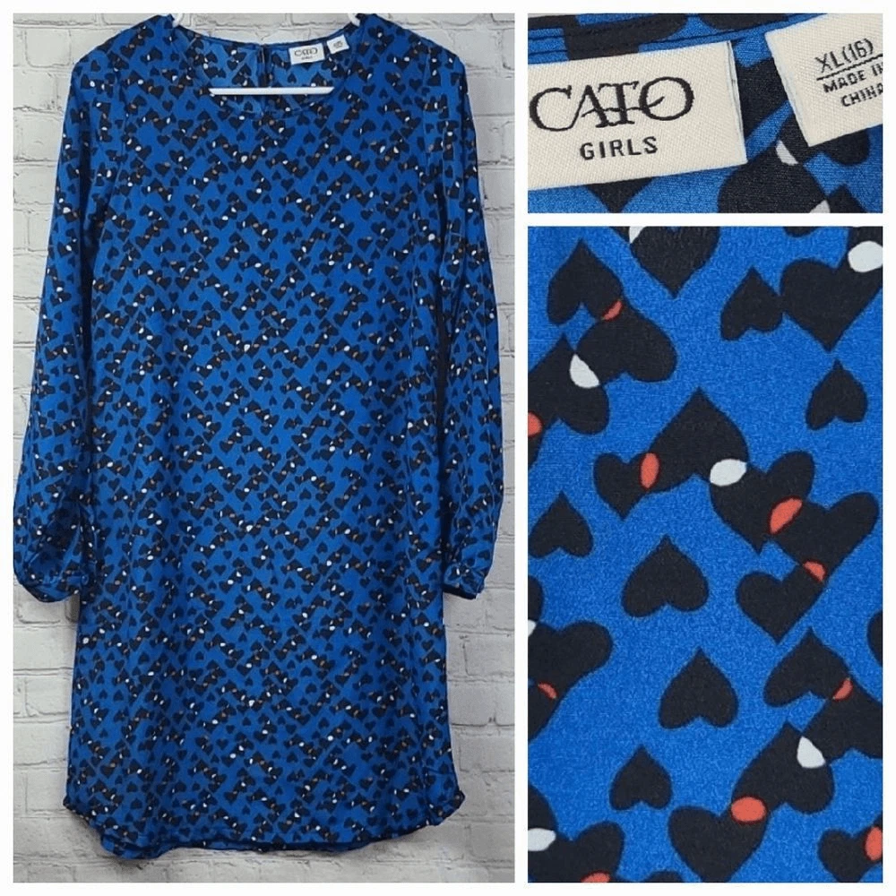Cato royal top blue dress