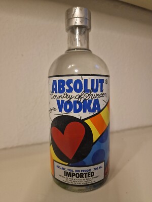 Absolut Vodka Limited Edition Britto 700ml SC GREECE