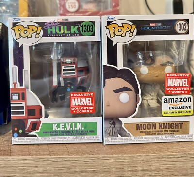 New Funko Pop Disney + 2.0 Marvel Collector Corps Box Size L