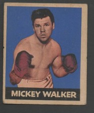 1948 Leaf Boxing Card #7 Mickey Walker Vg Card