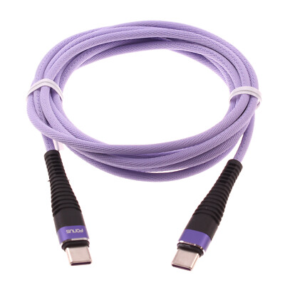 For Samsung Galaxy S22 Plus Ultra PURPLE 10FT PD CABLE TYPE-C TO USB-C FAST CORD