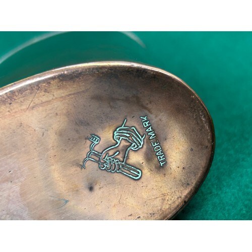 copper half pint oil can early 20th century with screw top lid eBay