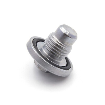 Genuine GM 2Pc 55568037 Engine Oil Pan Drain Plug Bolt w Gasket 