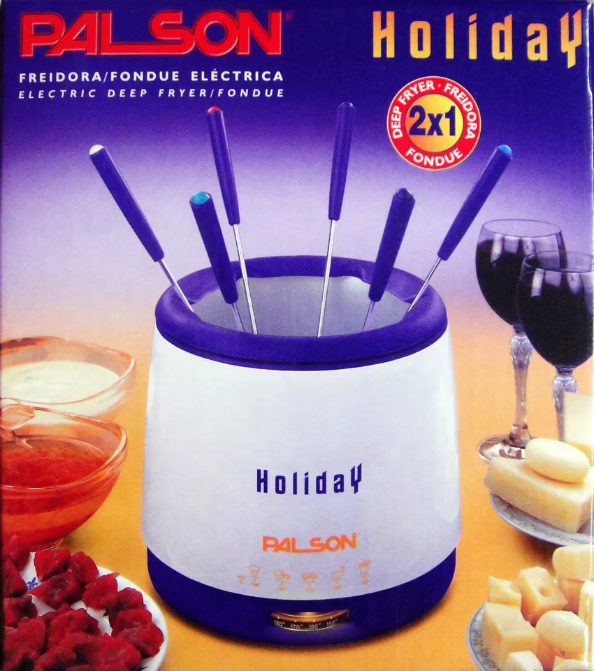 Palson Holiday Fritteuse und Fondue