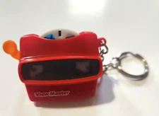 Vintage 1997 Tyco Basic Fun View-Master Keychain Key Ring Miniature Toy - Works