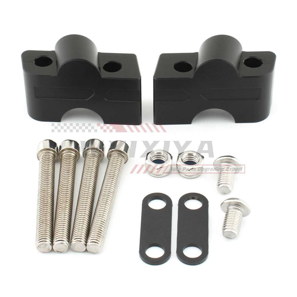 CNC Handlebar Riser Mount For Kawasaki Ninja650 Z650 ER6N 201723 Clamp Adaptor eBay