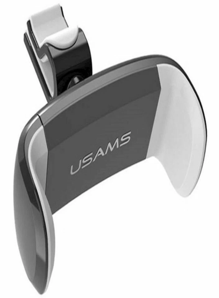 Car Air Vent Mount Phone Holder Cradle Stand Clip For iPhone 7s 8 9 GPS Gray - Image 2 of 4