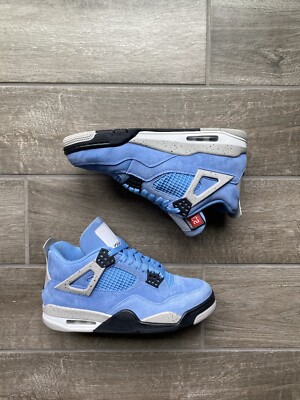 Size 8 - Jordan 4 Retro Mid University Blue 194501088312| eBay