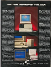 Commodore Amiga PAL Systems Expansion Unit Unleashes The Awesome Power Print Ad