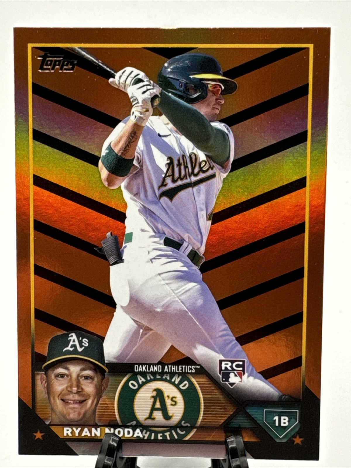 RYAN NODA RC - Orange and Black Foil SP - 2023 Topps Update Series #US75