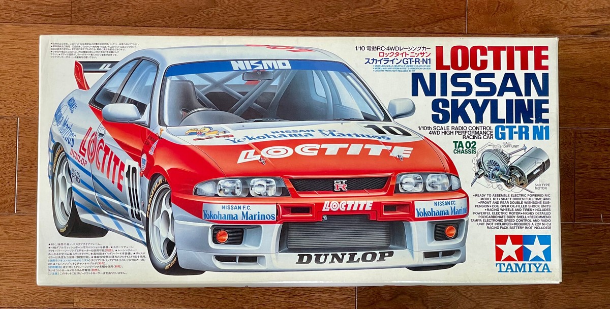 当時物絶版タミヤ TA02 ロックタイト スカイライン GT-R N1 1/10 当時物絶版タミヤ TA02 ロックタイト スカイライン GT-R N1 1/10