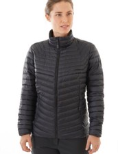 Nwt Womens Mammut Convey In Pertex Down Black Jacket Sz L