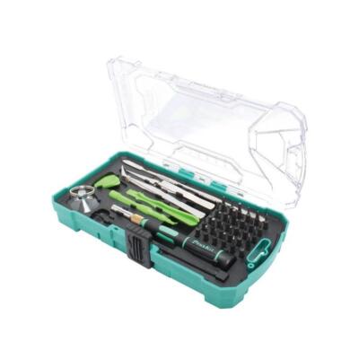 Pro'sKit SD-9857M Hex/PH/SL/TX/PZ/SP Screwdriver and Bit Set 57 Pc