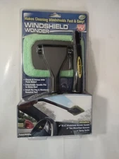 Telebrands Windshield Wonder As Seen On TV Cleaning Tool With Microfiber Pads!
