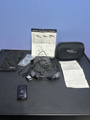 MyVu Solo PMV-1003 Personal Media Viewer Virtual iPod Glasses