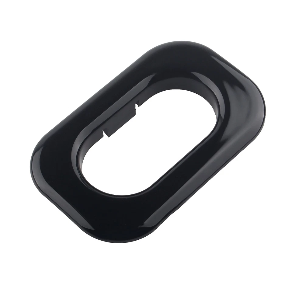 Cubierta de orificio de antena eléctrica hueca negra para Harley Street Glide Road King Foto 3 de 4