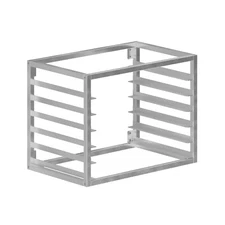 6 Tier Wall Mounted Full Size Sheet / Bun Pan Rack. 28 in. x 18 in. x 21 in.