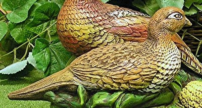 1218 Ring Neck Pheasant Hen Female Latex Fiberglass Production Mold Concrete