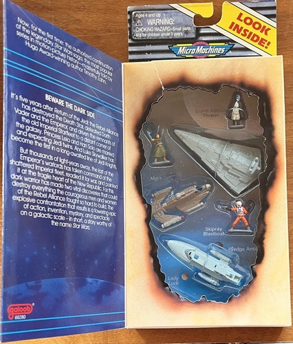 Star Wars Heir to The Empire Volume 1 Micro Machines 1996 Galoob #66280 Sealed! - Picture 2 of 4