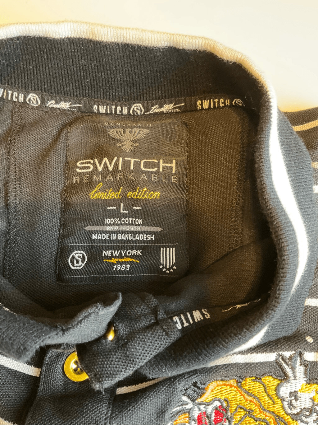 Reworked Switch Remarkable Ltd Edition Tiger Polo… - image 13