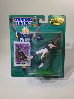 Randy Moss 2000-01 Starting Lineup Home Jersey Minnesota Vikings #Skol