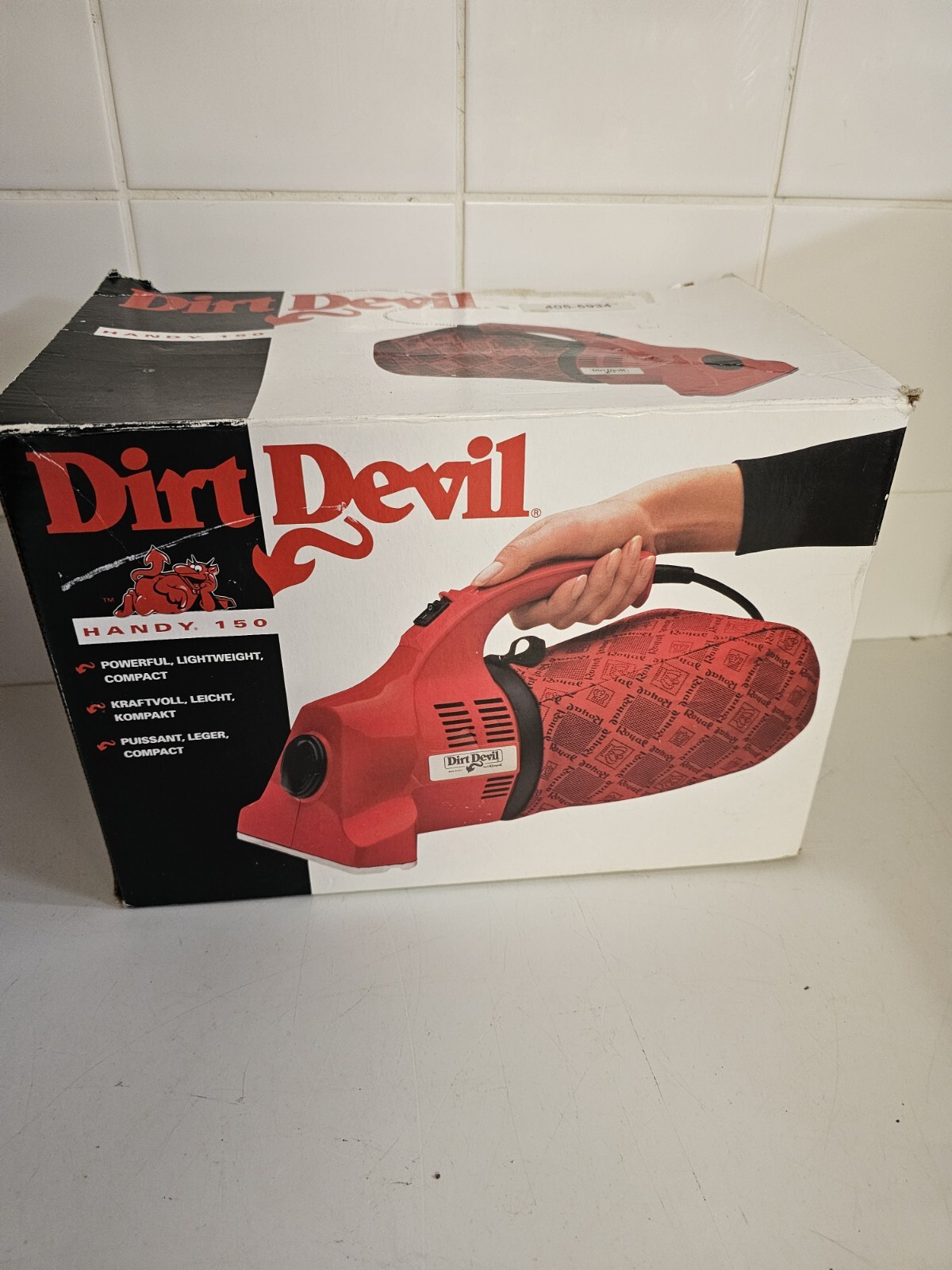 Dirt Devil Handy Zip Handheld Vacuum Cleaner Car Caravan Motorhome eBay
