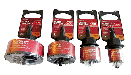 Ace Hardware Carbon Hole Saw Set 