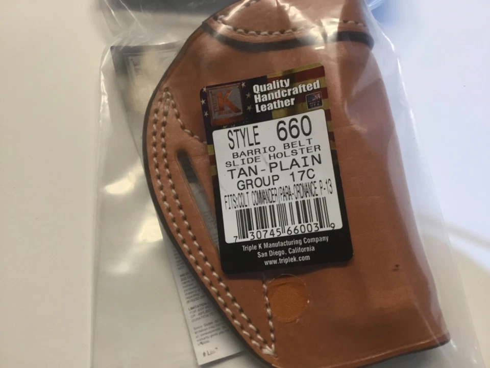 Triple K holster #660 Askins Avenger style Colt 1911 Commander 4 1/4 inch NEW - Image 2 of 4