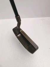 Hotblade Heel & Toe  Brass Putter, Original Condition, Black Shaft