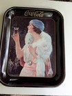 Vintage 1973 Coca Cola Serving Tray 1925 Advertisement Flapper Girl — photo 2