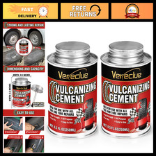 Heavy Duty Tire Repair Glue, Clear Vulcanizin...