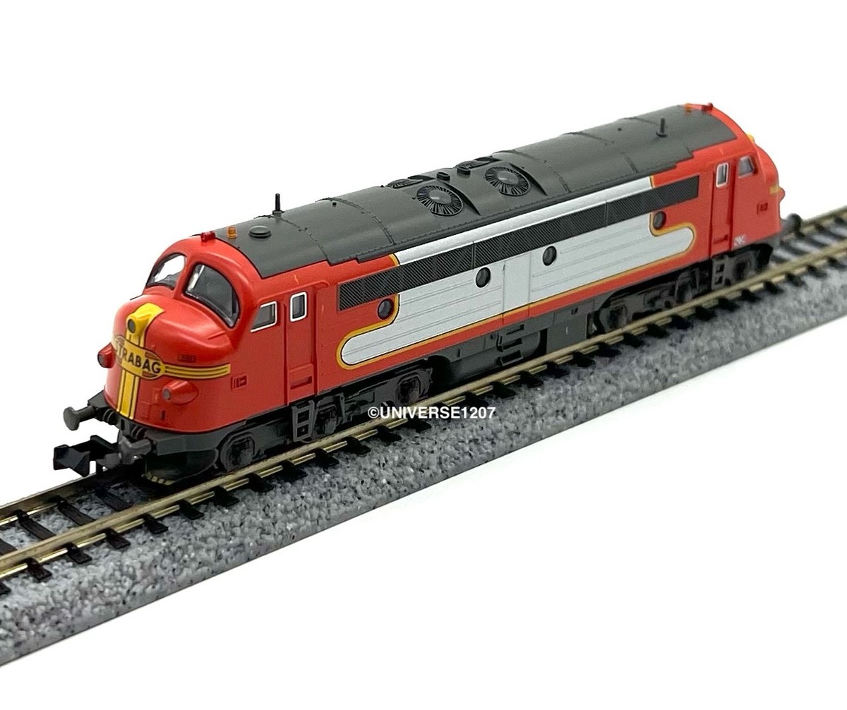 鉄道模型 KATO_K2887_NOHAB CFL #1604 N Scale Kato/Lemke K2885 Nohab Strabag My #1125 Diesel Locomotive