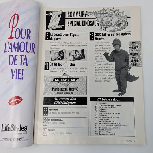Croc #168 - Juillet 1993 - Humour Quebec (Sac/Carton) - Picture 13 of 14