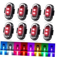 PCS Wireless LED Strobe Lights with Remote Control,Colors IP65 Waterproof 8