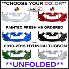 NEW FRONT BUMPER FOR 2010-2015 TUCSON PAINTED *CHOOSE YOUR COLOR* HY1000182