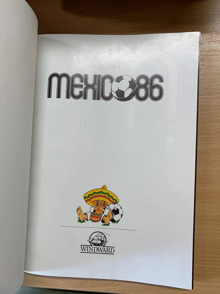 1986 "MEXICO 86" WORLD CUP REVIEW FOOTBALL SOCCER 1.4kg HARDBACK BOOK (P8) - Image 4 of 4