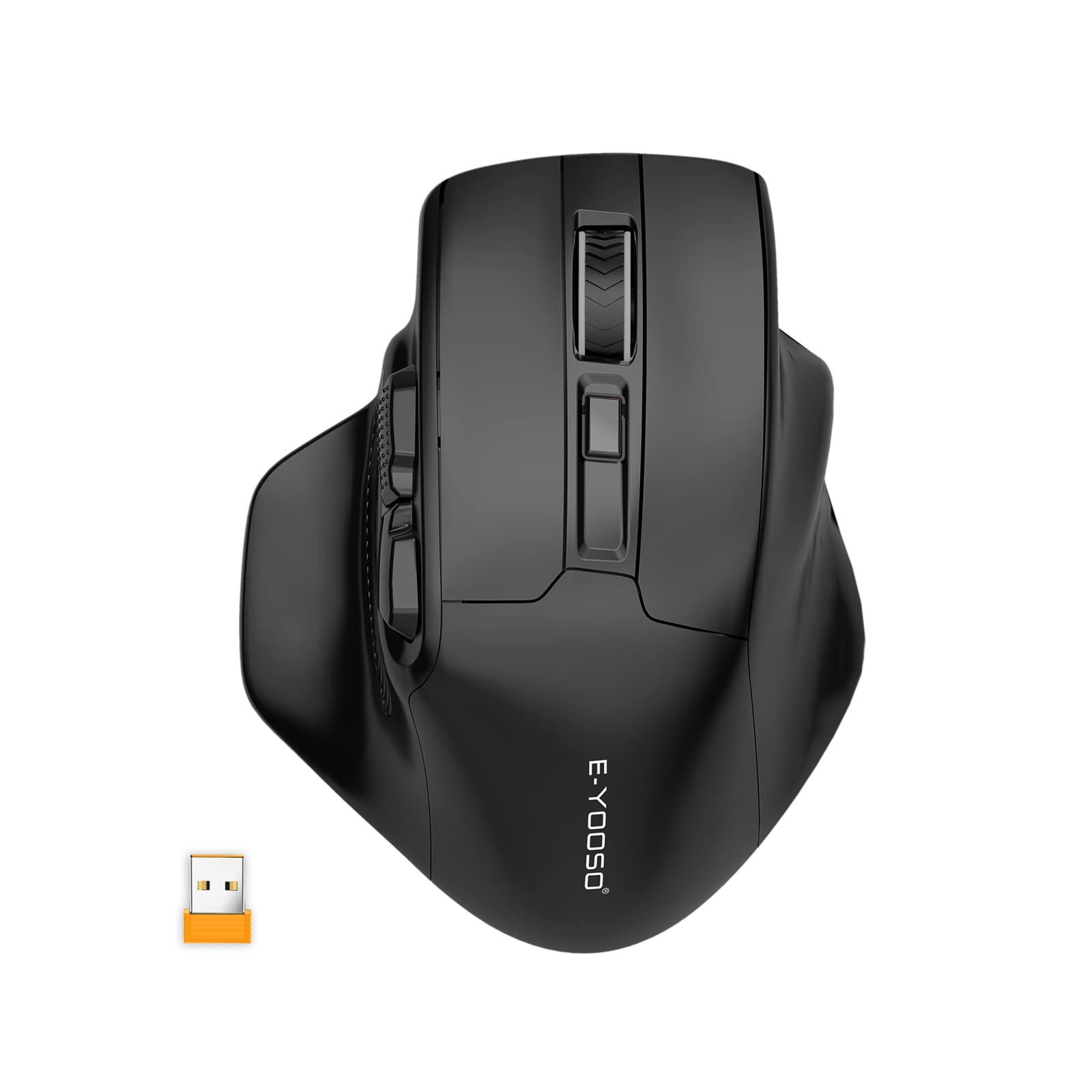 Large Wireless Ergonomic Mouse for Big Hands X-31 with 6 Buttons
