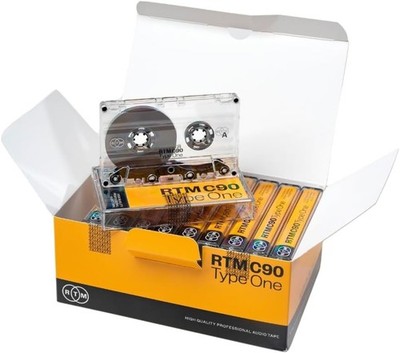 Music Cassette Blank RTM C90 90 Minute 10 Pack