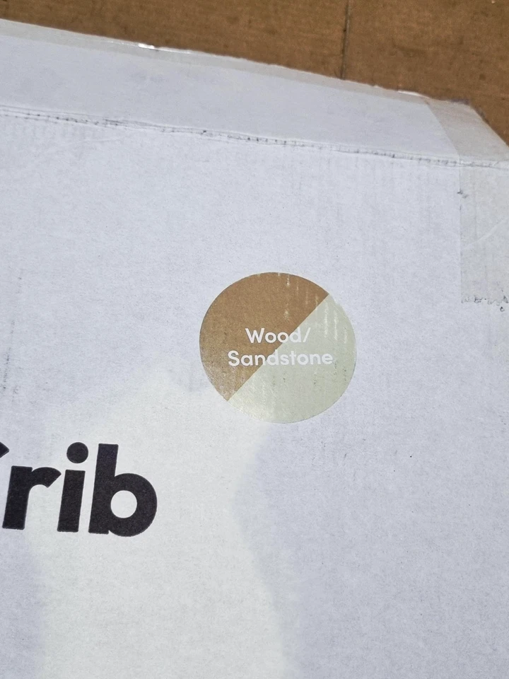 Portable Aya EasyDream Baby Crib - Wood/Sandstone - Image 3 of 3