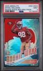 2025 Panini Absolute Countdown Calendar Mykel Williams Base (PSA 9)