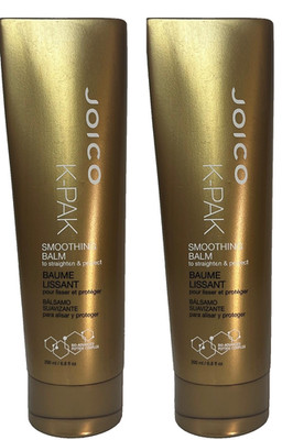 2 Joico K-PAK SMOOTHING BALM to STRAIGHTEN & PROTECT  6.8 oz ea (714)