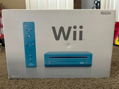 Nintendo Wii RVK S BAAG USZ Limited Edition Console - Blue for