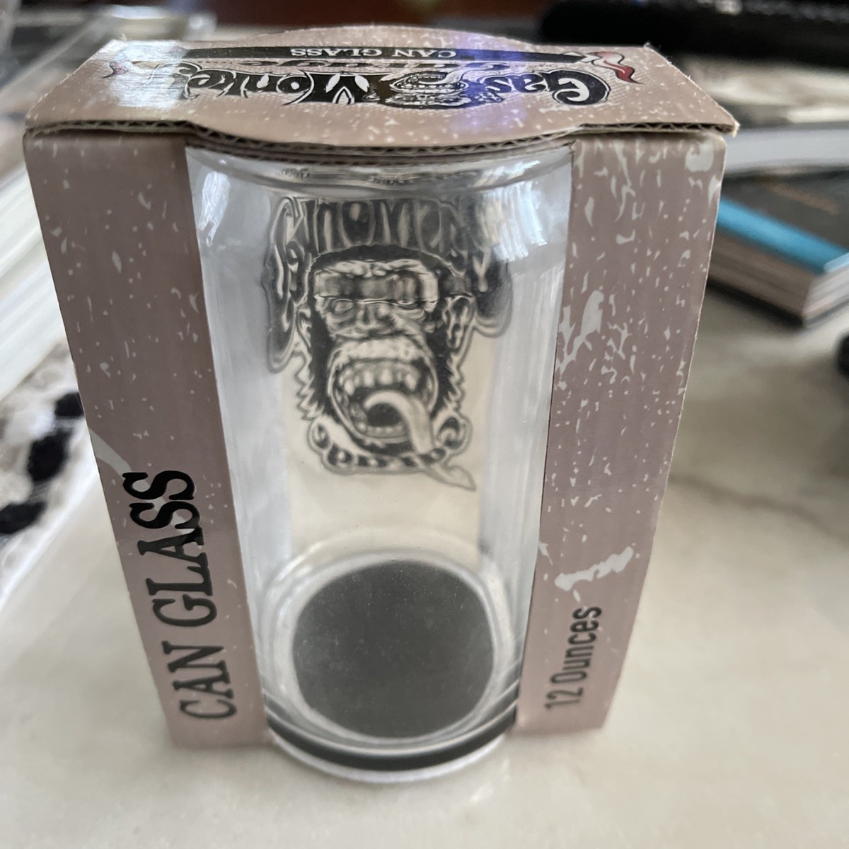 Gas Monkey Garage Beer Can Glass 12oz BRAND NEW COLLECTABLE NOS | eBay