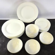 Mikasa Lausanne White Dinnerware Plates, Bowls+ SOLD BY THE PIECE