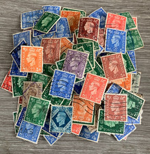 GREAT BRITAIN 1937. 125 STAMPS OF KING GEORGE VI SERIES. DUPLICATION.